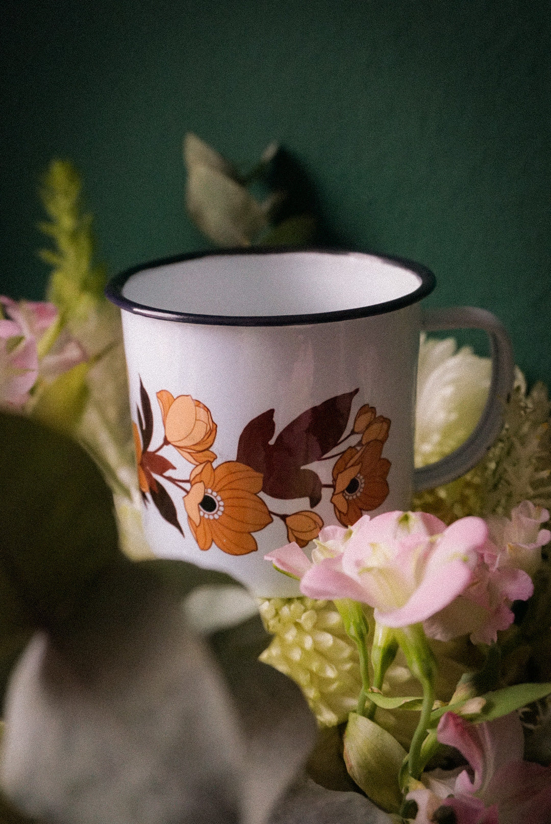 Emaille Vintage Cup