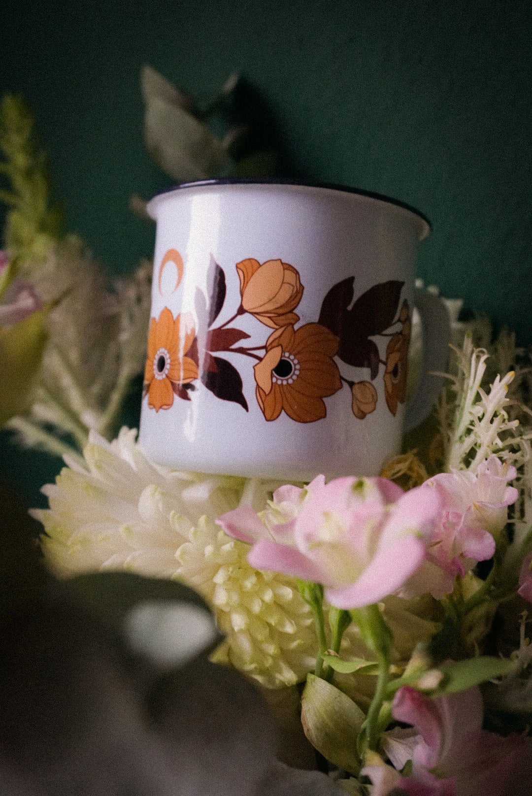 Emaille Vintage Cup