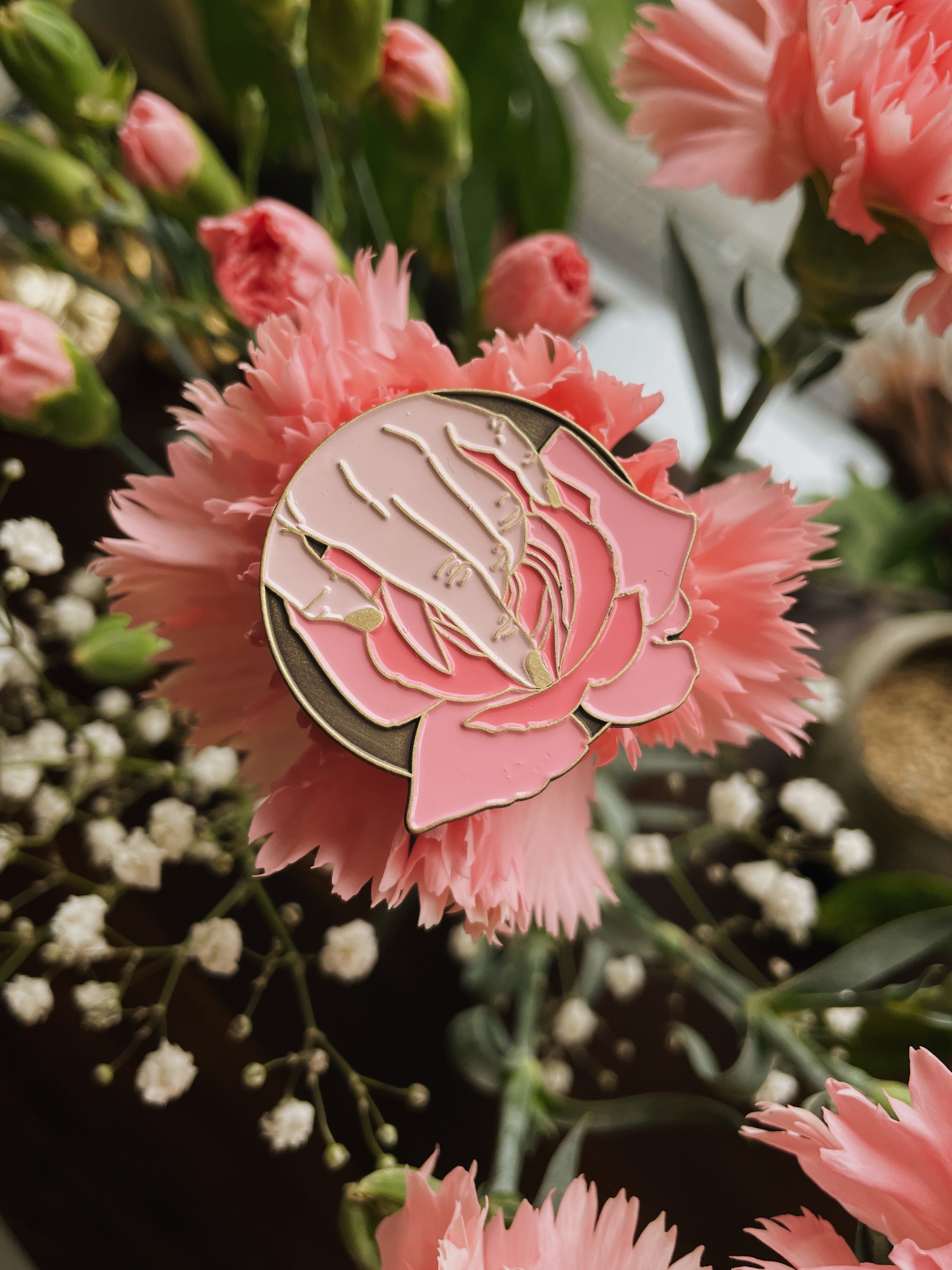 Flower Love Pin