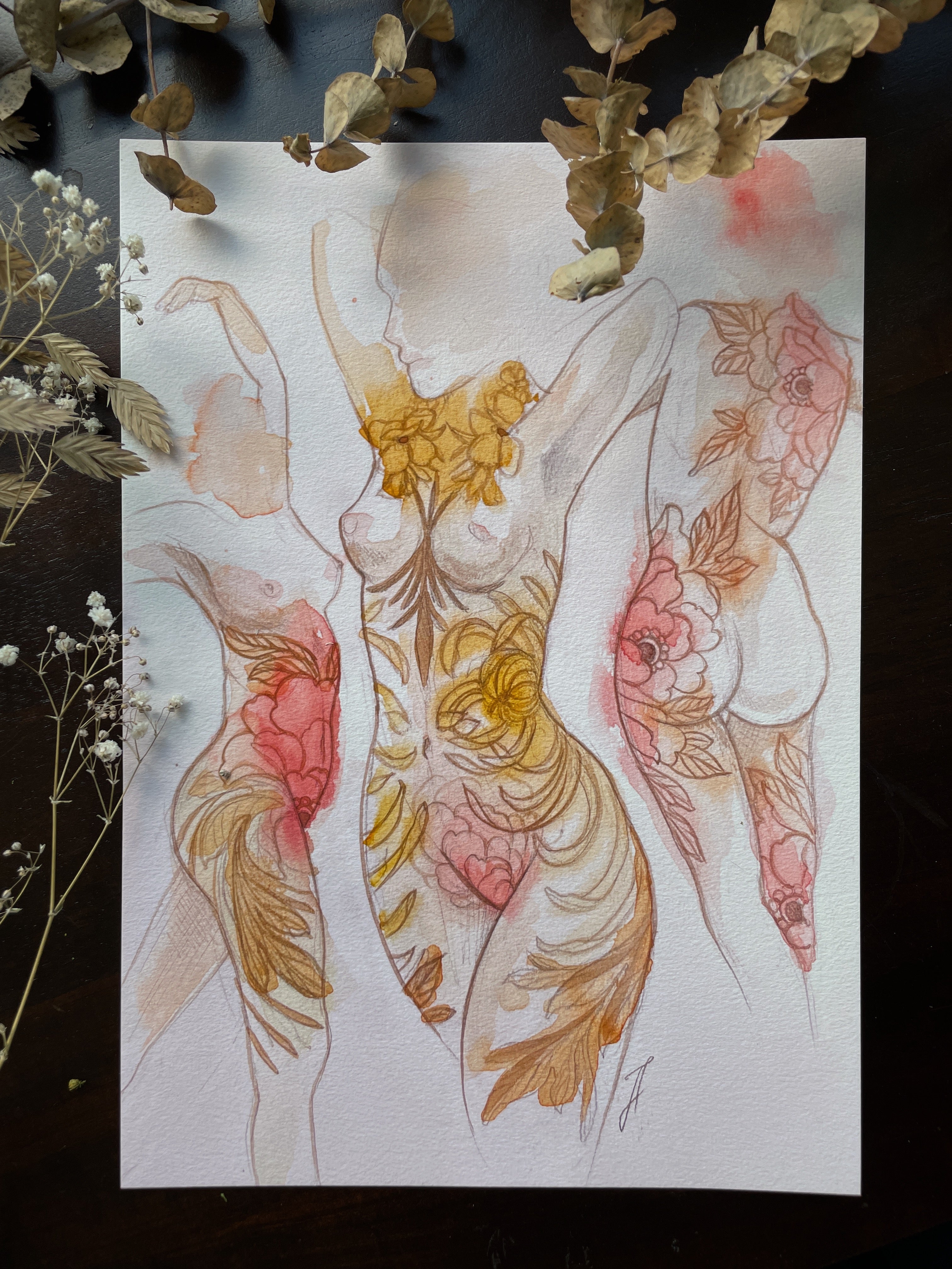 Body Study Print