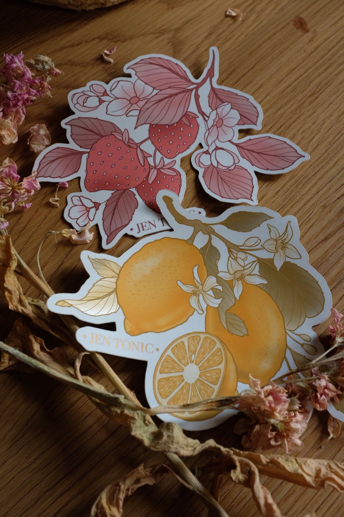 Lemon&Strawberry Sticker Pack