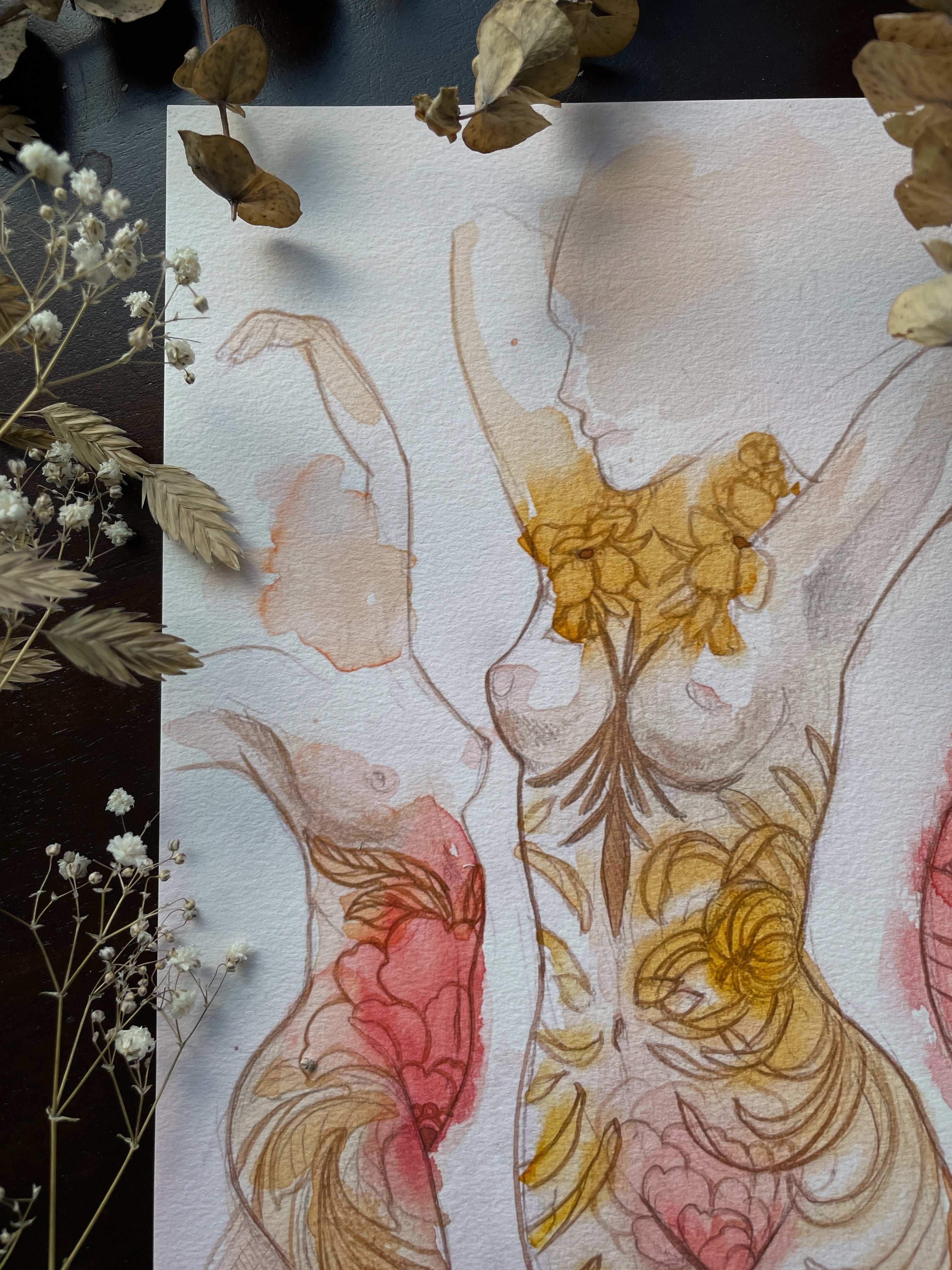 Body Study Print